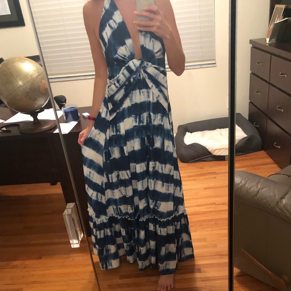Beautiful colorful maxi dress